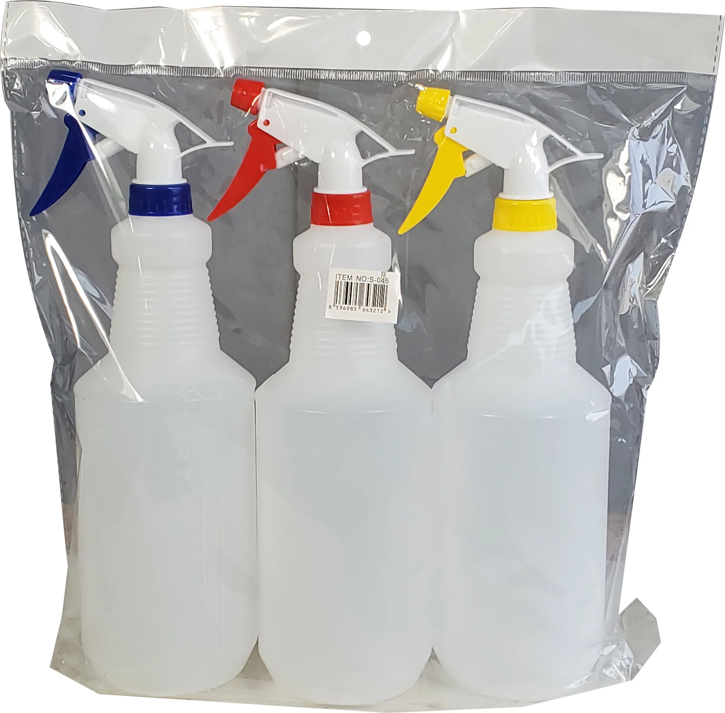 Spray Bottle w/Trigger - 3 pk -  1 L - S-045 - Image 2