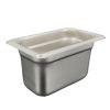 Steam Pan - SS 25GA - 1/9 x 4" Deep - Image 2