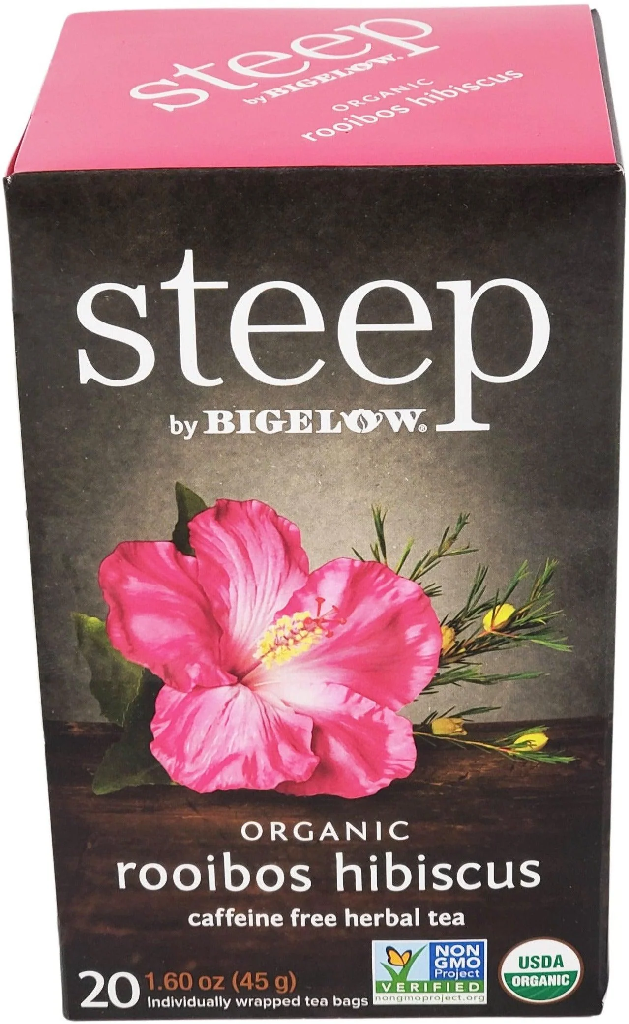 Steep - Tea Bags - Organic - Rooibos Hibiscus - Image 2
