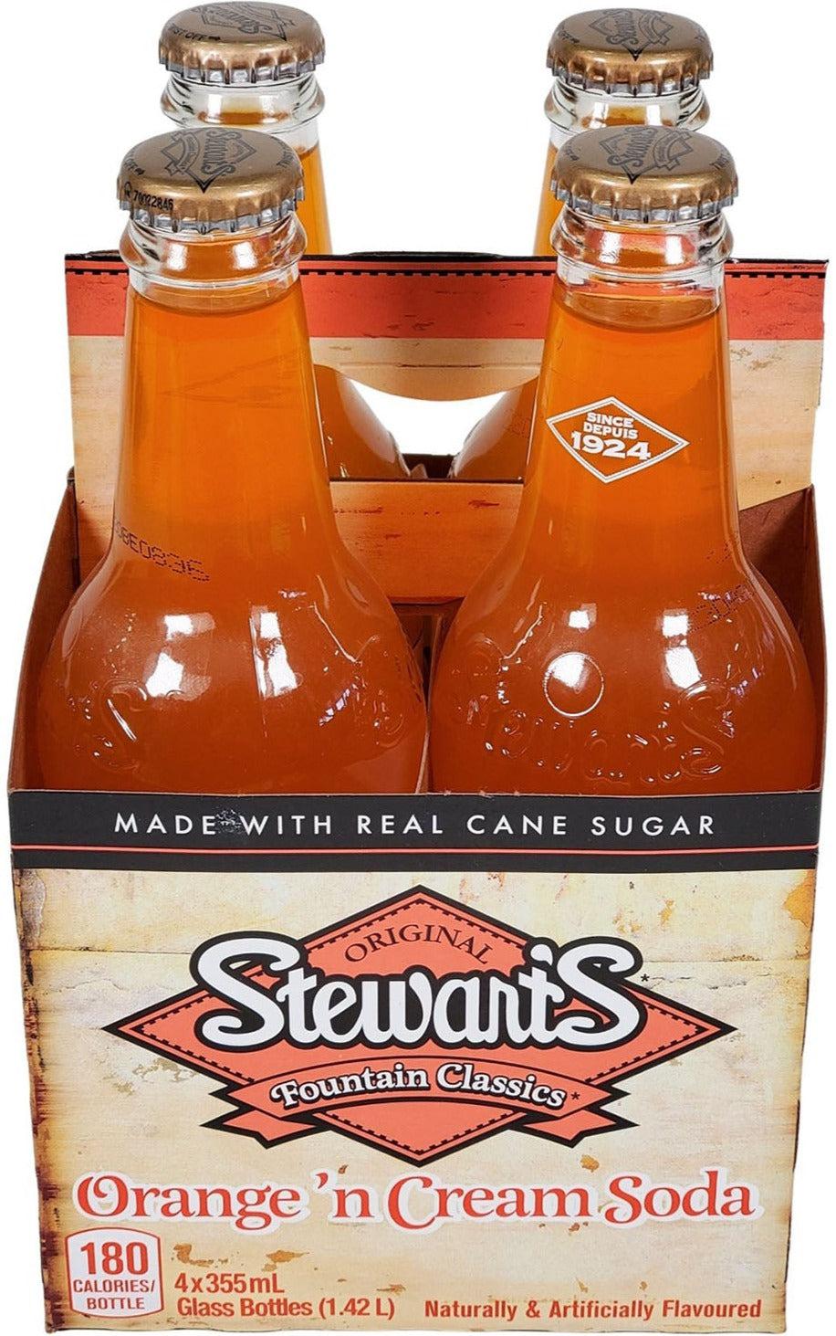 Stewarts - Orange & Cream Soda - Bottles - Image 2