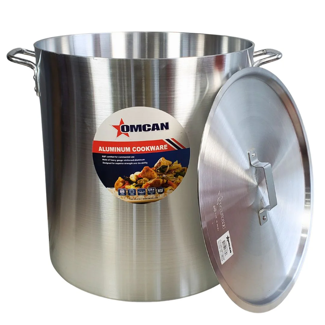 CLR - 100 L Stock Pot 7mm 19.7"x18.5" w/Lid - Image 2