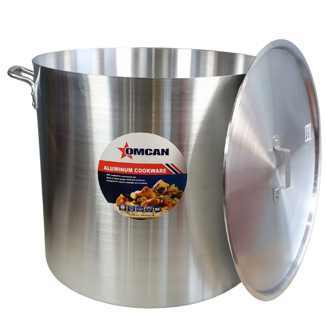 Stock Pot 60L - 6mm - 17.7"x17.6" w/Lid - Image 2