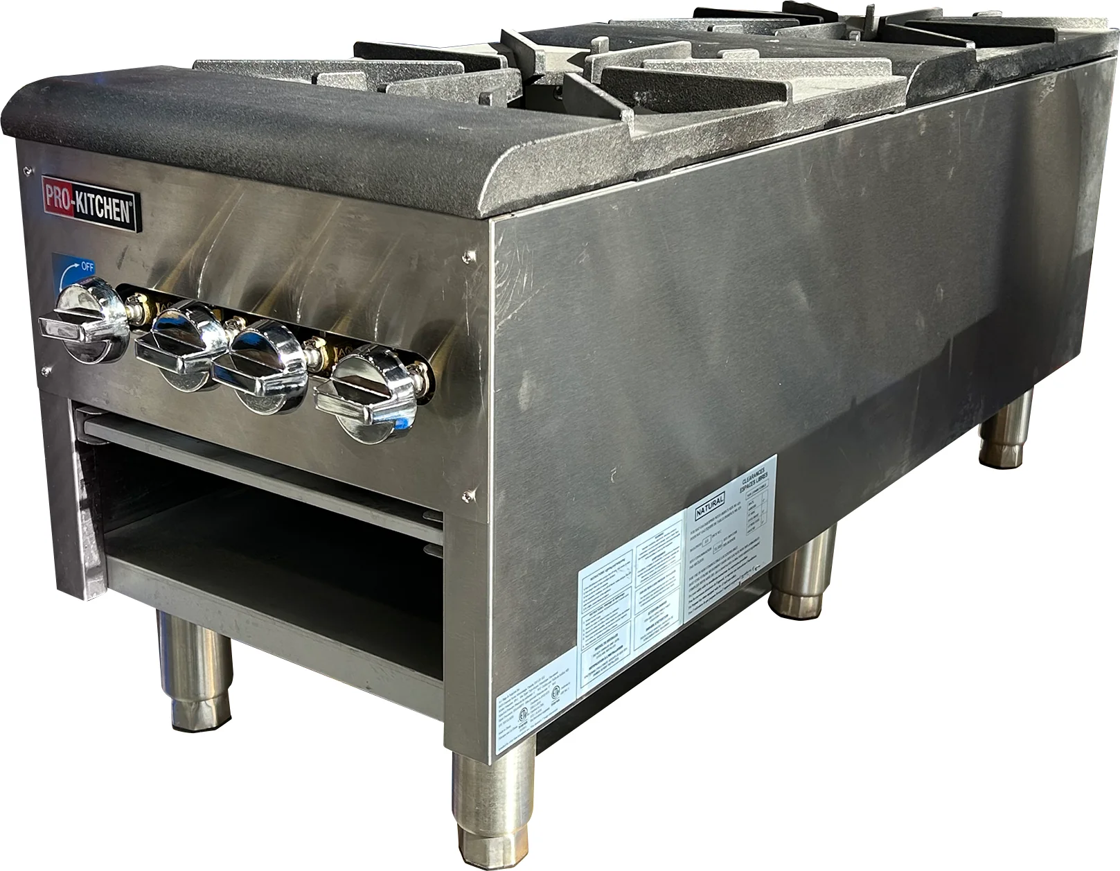 Pro-Kitchen - Stock Pot Range - 2 Burner - 200,000 BTU - SP2 - Image 3