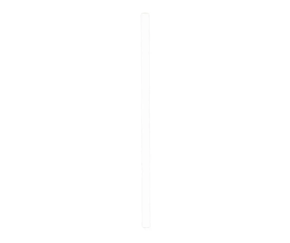 Stone - Plastic Straw - 8" Super Jumbo - White - Image 11