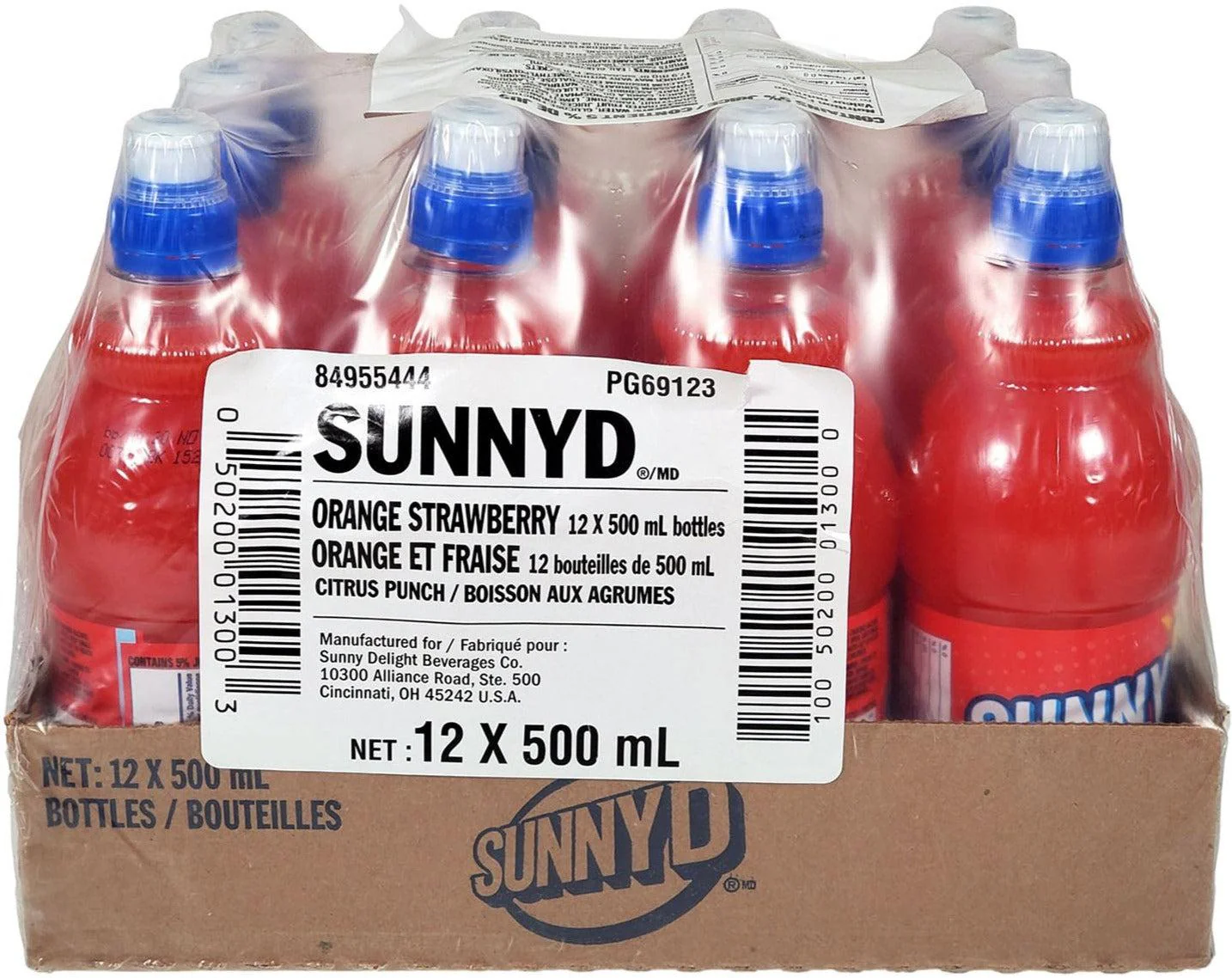 Sunny D - Strawberry Orange - PET - Image 2