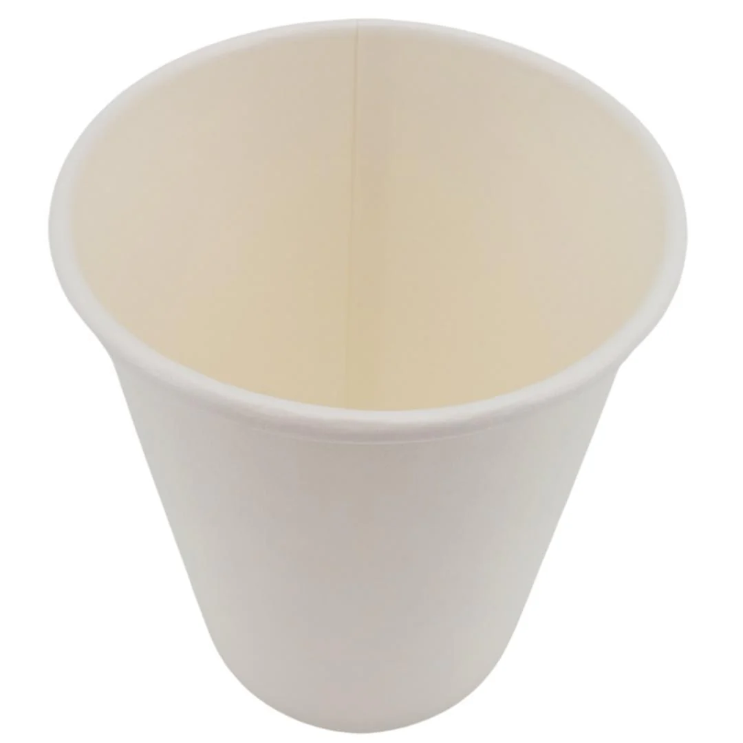 Morning Dew - 8oz Hot Paper Cups - White - H8TW - Image 3