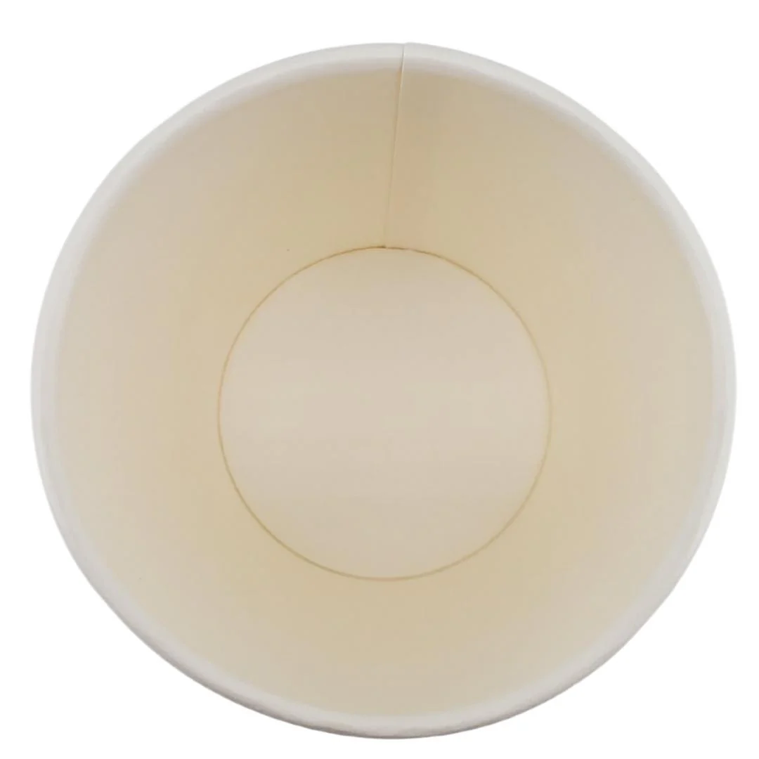 Morning Dew - 8oz Hot Paper Cups - White - H8TW - Image 4