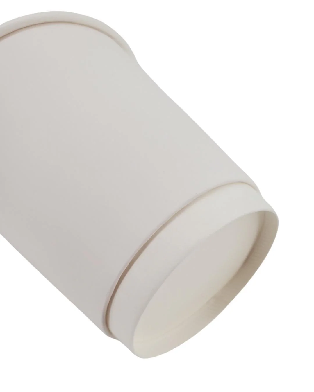 Morning Dew - 8 oz Tall Hot Paper Cup - Double Wall - White - D-H8TW - Image 6