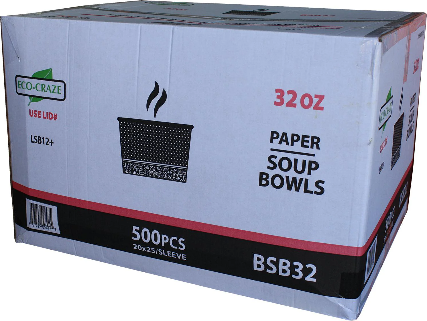 CLR - Supiro - Paper Soup Bowl 32oz - Image 3