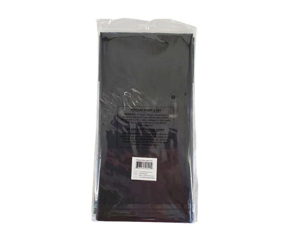 Table Cover - 54x108” Rectangular - Black - Image 2