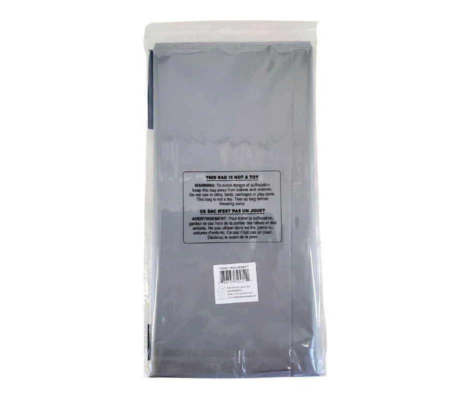 Table Cover - 54x108” Rectangular - Silver - Image 2