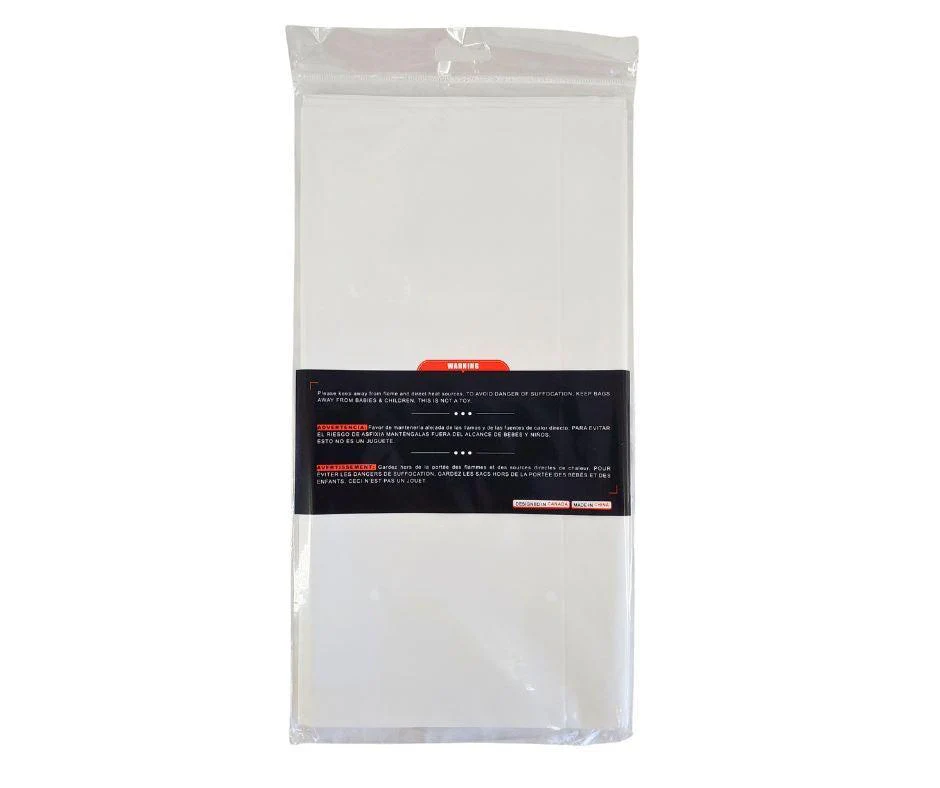 Table Cover - 54x108” Rectangular - White - Image 2