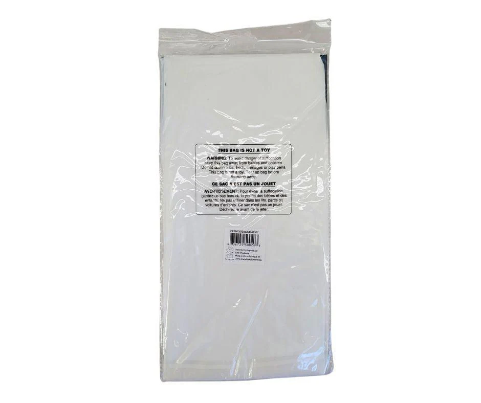 Table Cover - 84” Round - White - Image 2