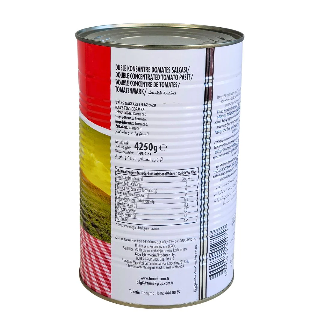 Tat - Tomato Paste - 4.5KG - Image 2