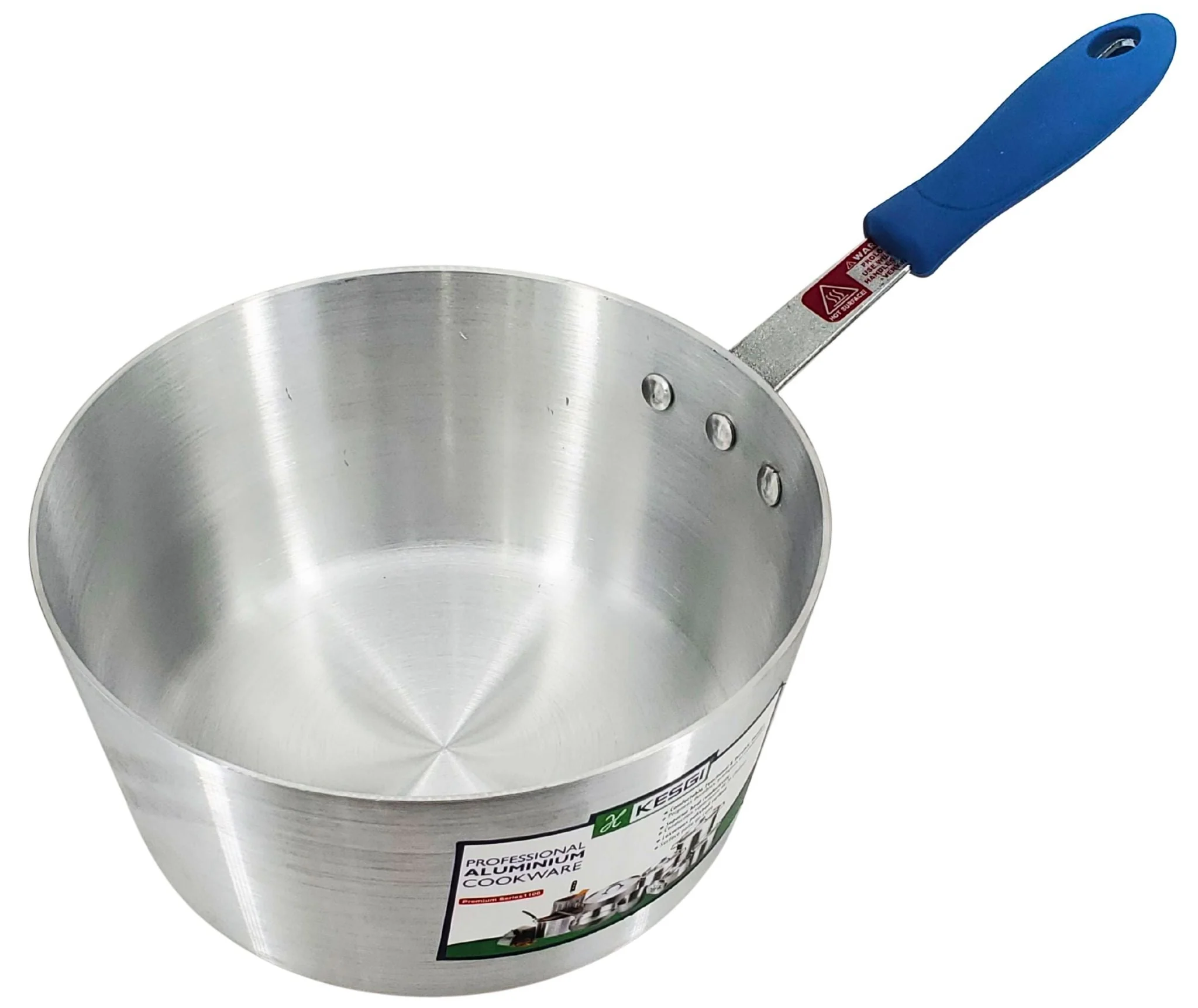 Tapered Sauce Pan 5.5L - 3mm - 9.7"x5" - Image 2