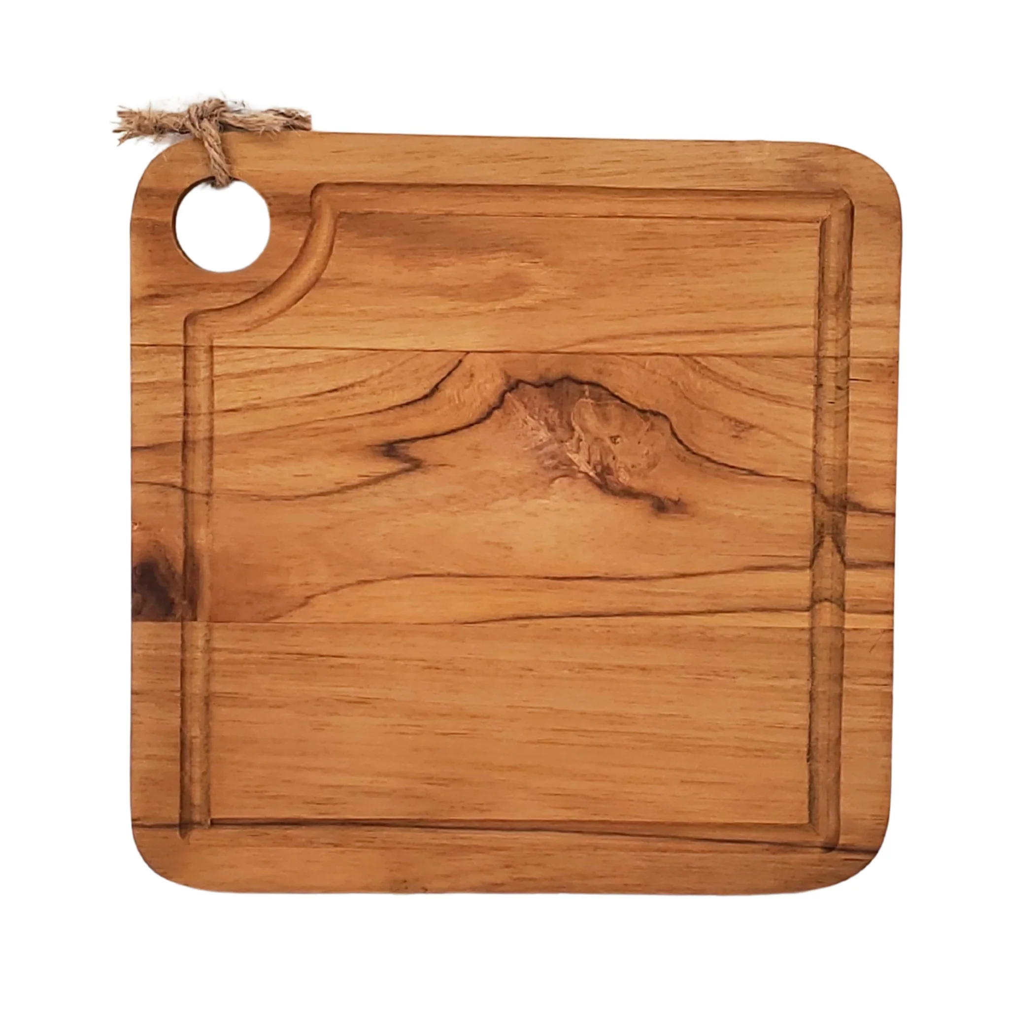 Teak Board - 1/2 X 8 X 8" - Image 2