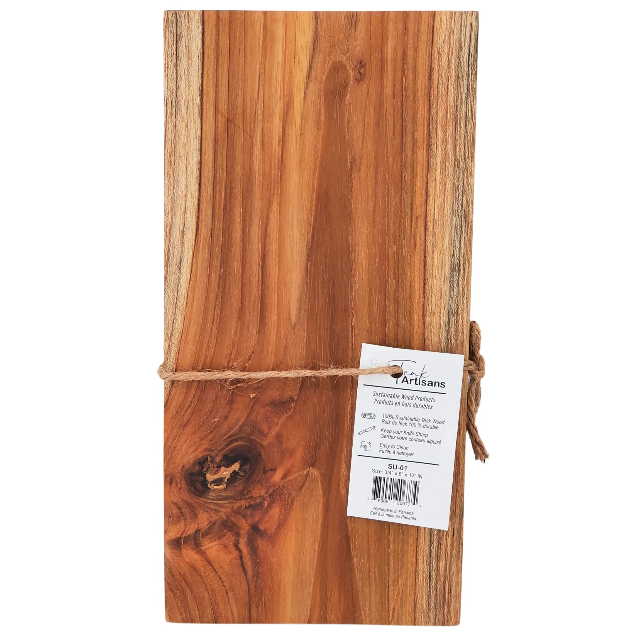 Teak Board - 3/4-1" X 6 X 12" - Image 3