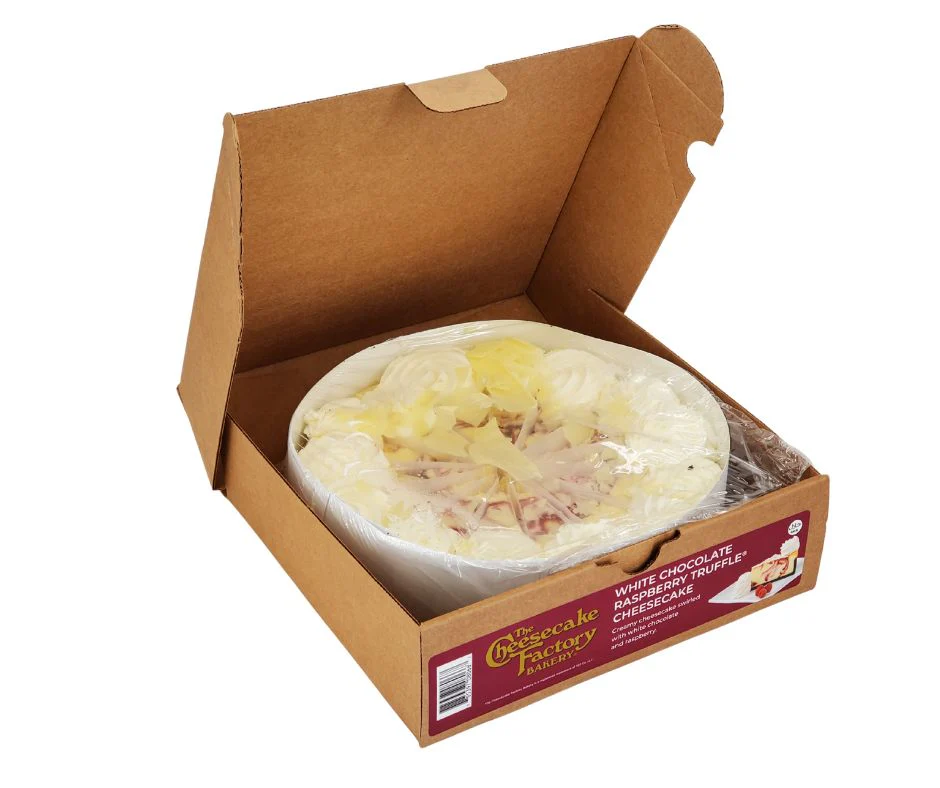 The Cheesecake Factory - 9" Raspberry Cheesecake - Sliced - Image 2