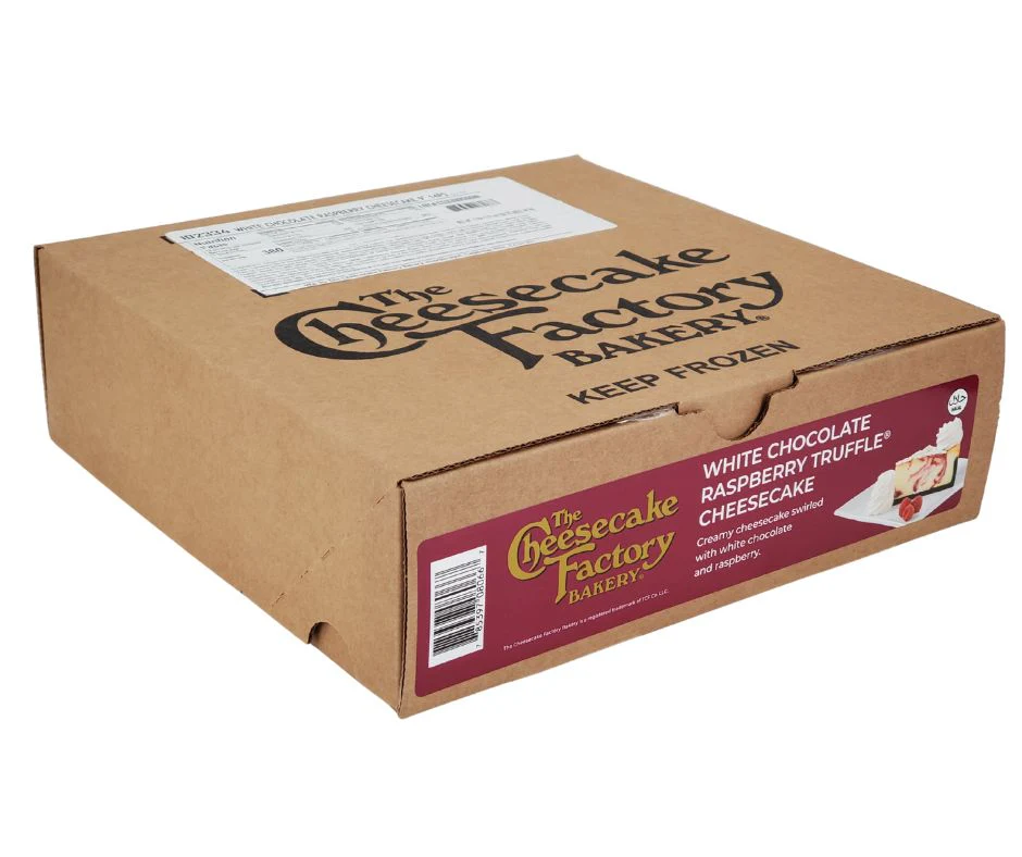 The Cheesecake Factory - 9" Raspberry Cheesecake - Sliced - Image 3
