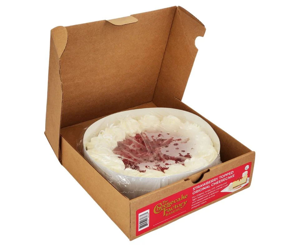 The Cheesecake Factory - 9" Strawberry Cheesecake - Sliced - Image 3