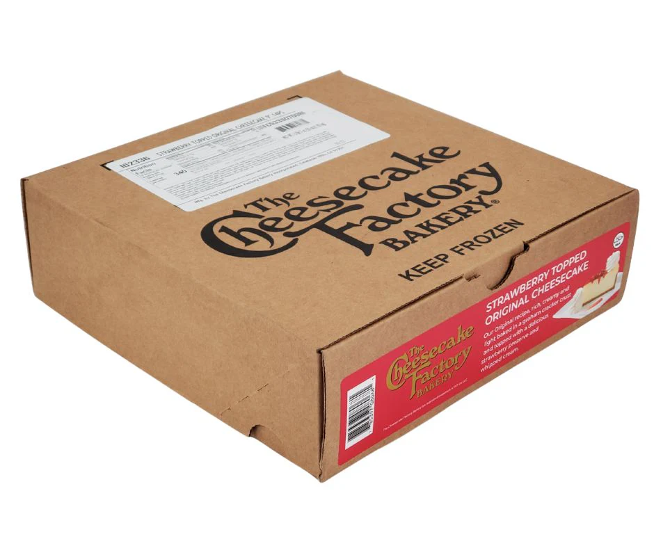 The Cheesecake Factory - 9" Strawberry Cheesecake - Sliced - Image 4