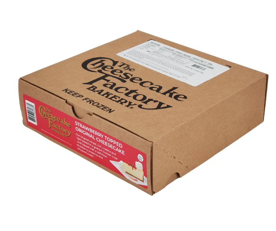 The Cheesecake Factory - 9" Strawberry Cheesecake - Sliced - Image 5