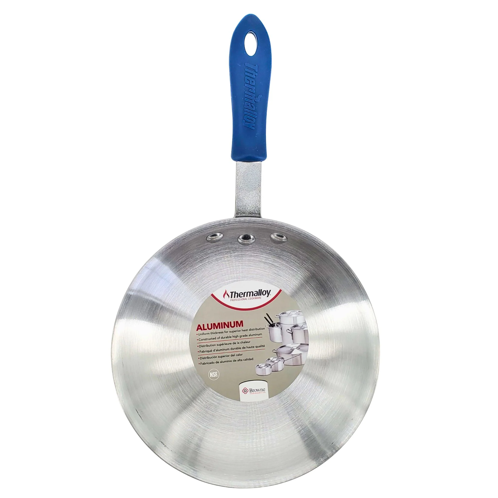 Thermalloy Aluminum Fry Pan 8" - Image 2