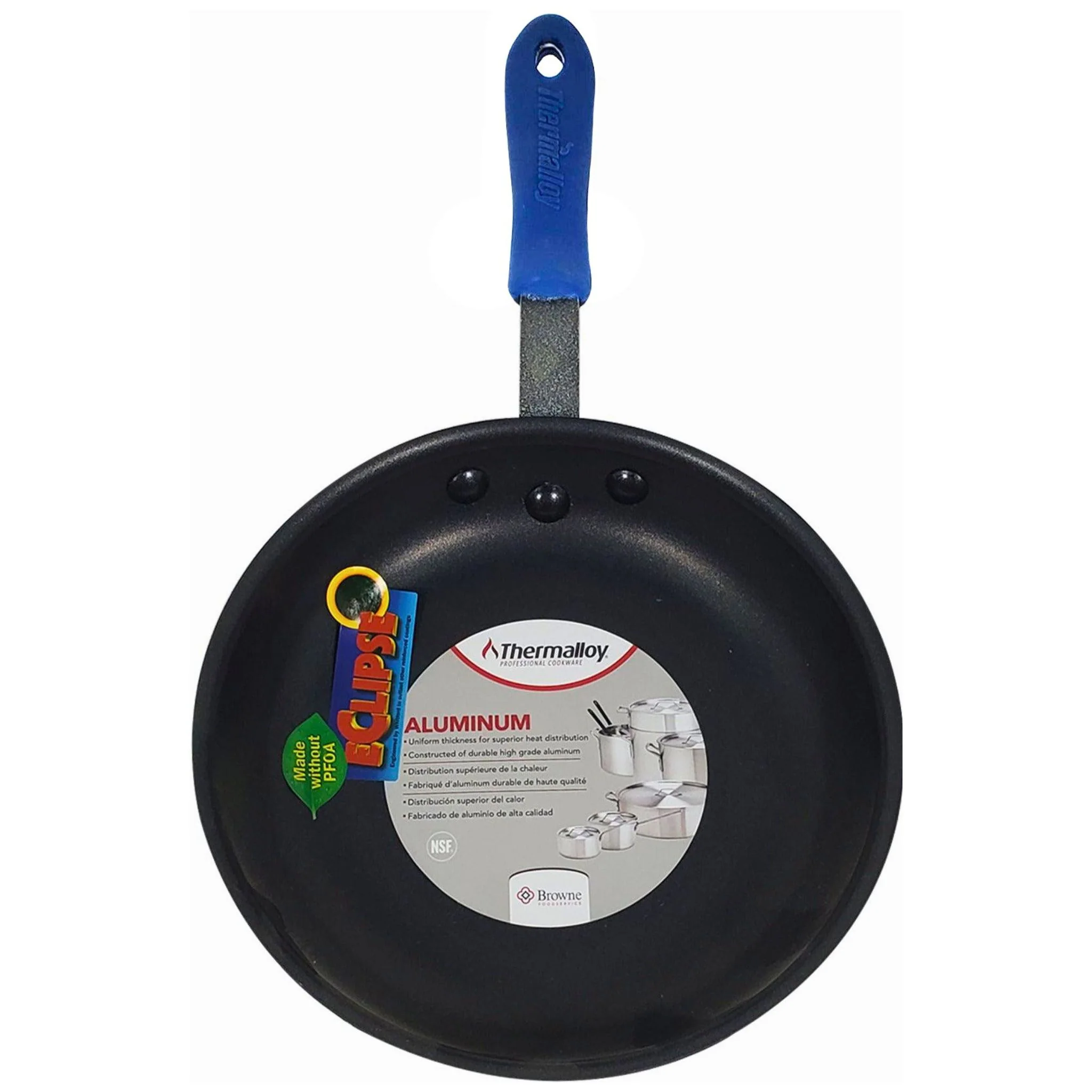 Thermalloy Aluminum Fry Pan 8" Eclipse Non-Stick - Image 2