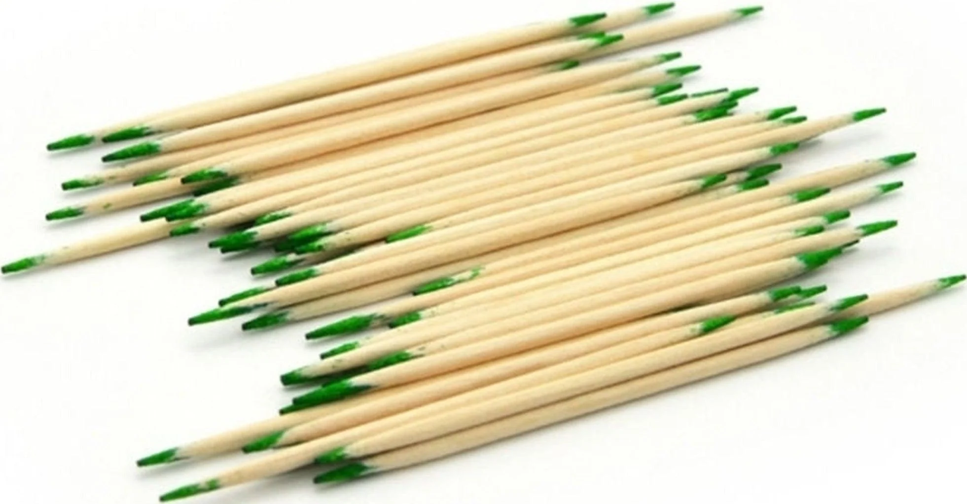 Eco-Craze - Bamboo Toothpick - Mint - Paper Wrap - P2-65M - Image 2