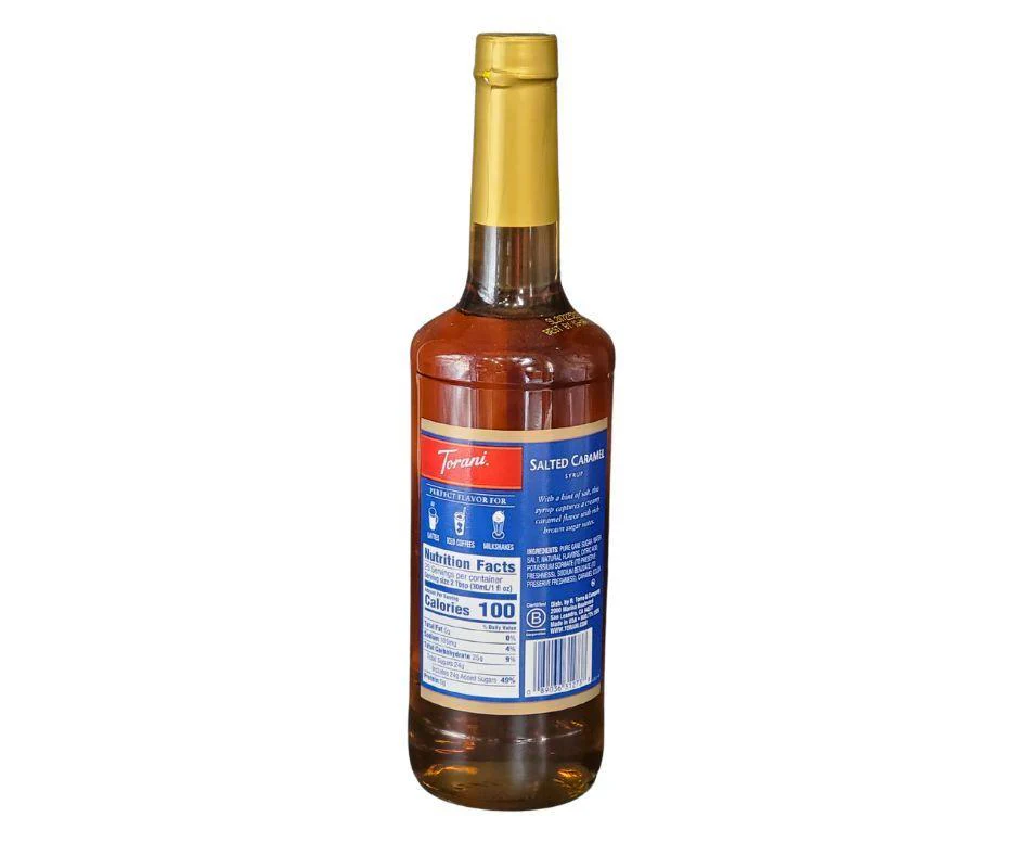 CLR - Torani - Syrup - Salted Caramel - Image 2