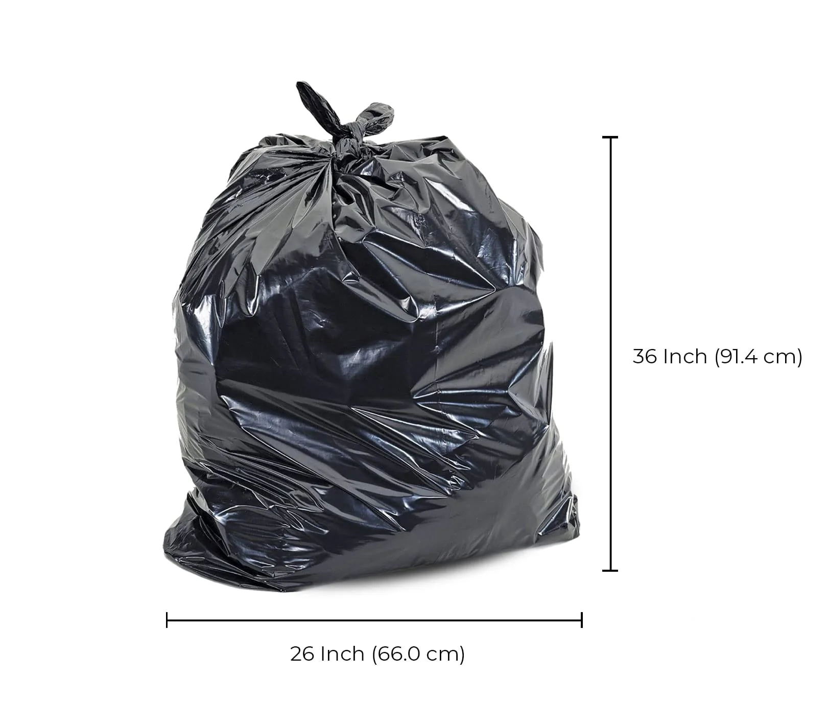 Spartano - Garbage Bags - Ex-Strong - Black - 26"x36" - Image 2