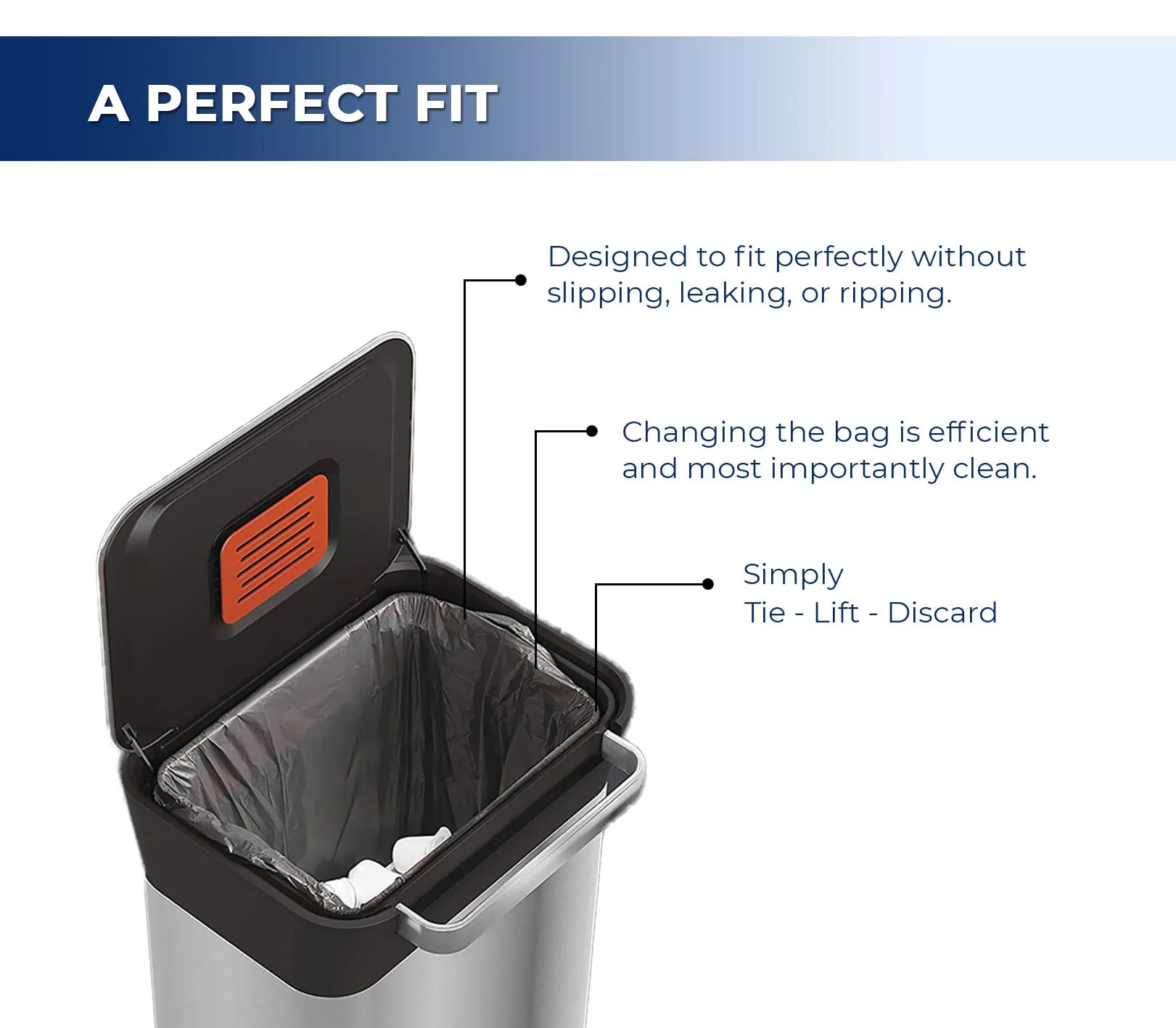 Spartano - Garbage Bags - Ex-Strong - Black - 26"x36" - Image 3
