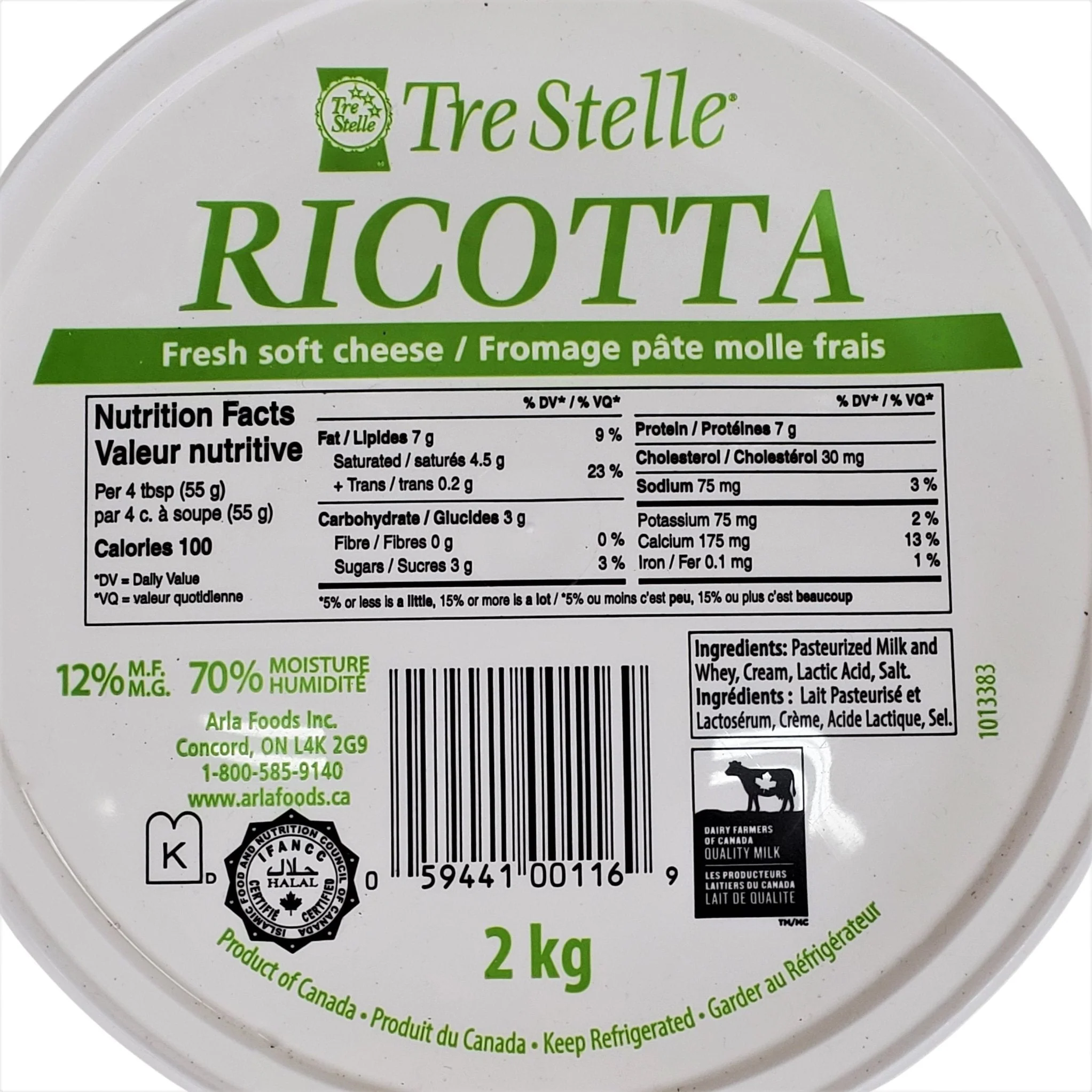 Tre Stelle - Ricotta Dry - Image 2