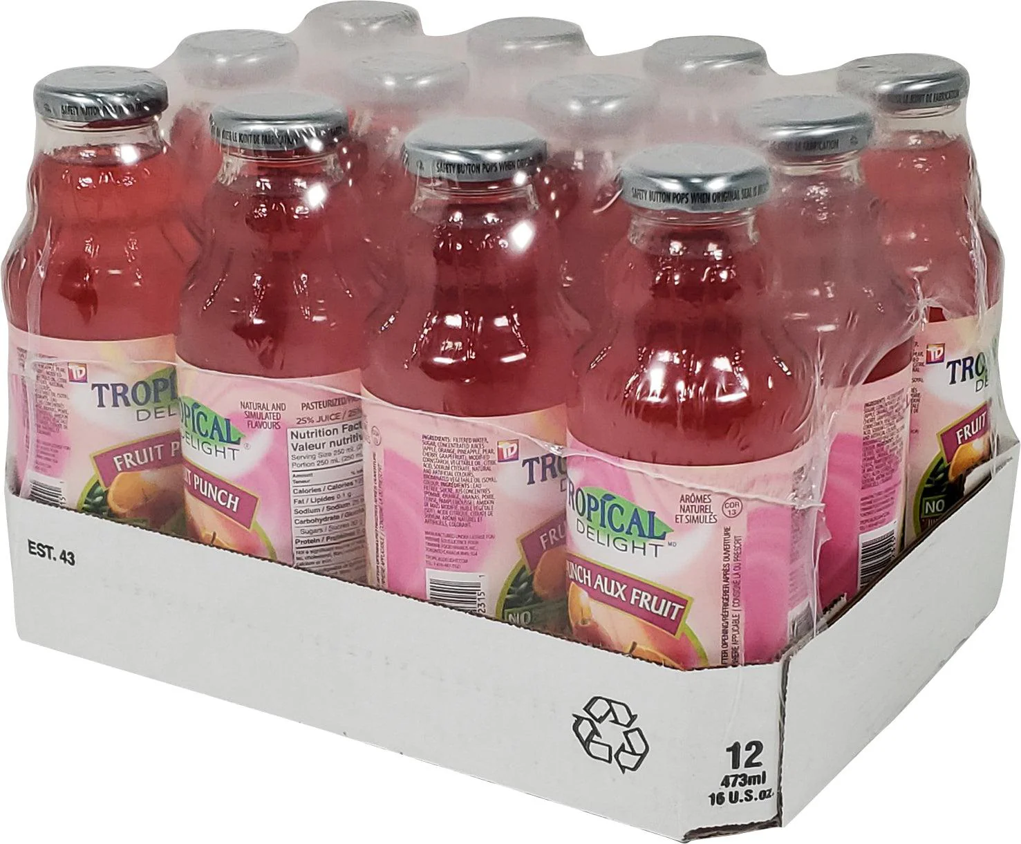 Tropical Delight - Juice - Fruit Punch - Bottles - Image 4