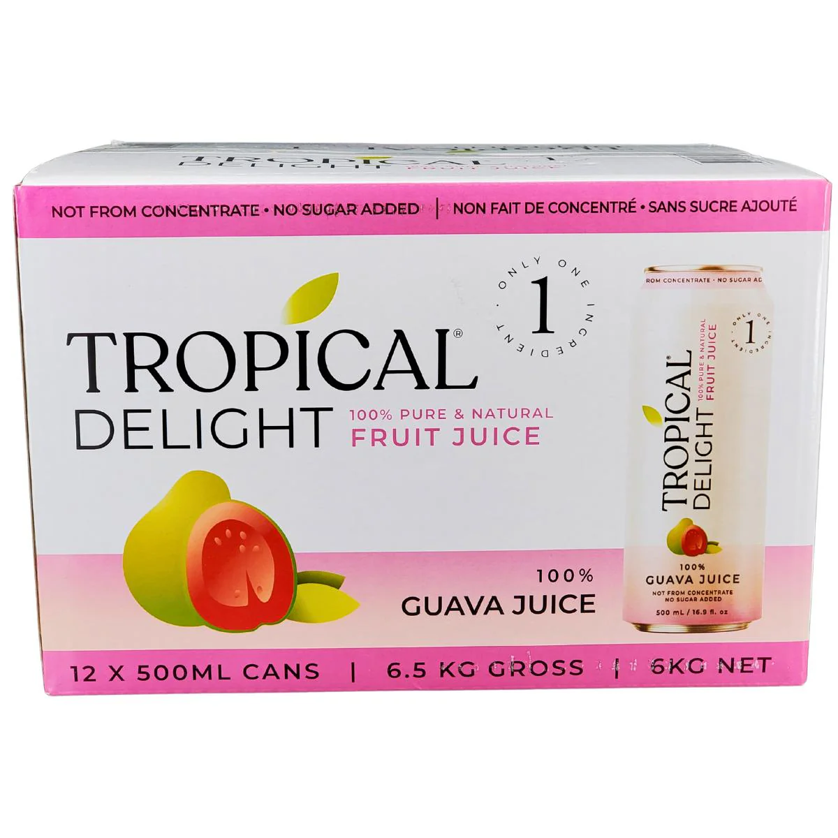 Tropical Delight - Juice - Guava - Cans - Image 7