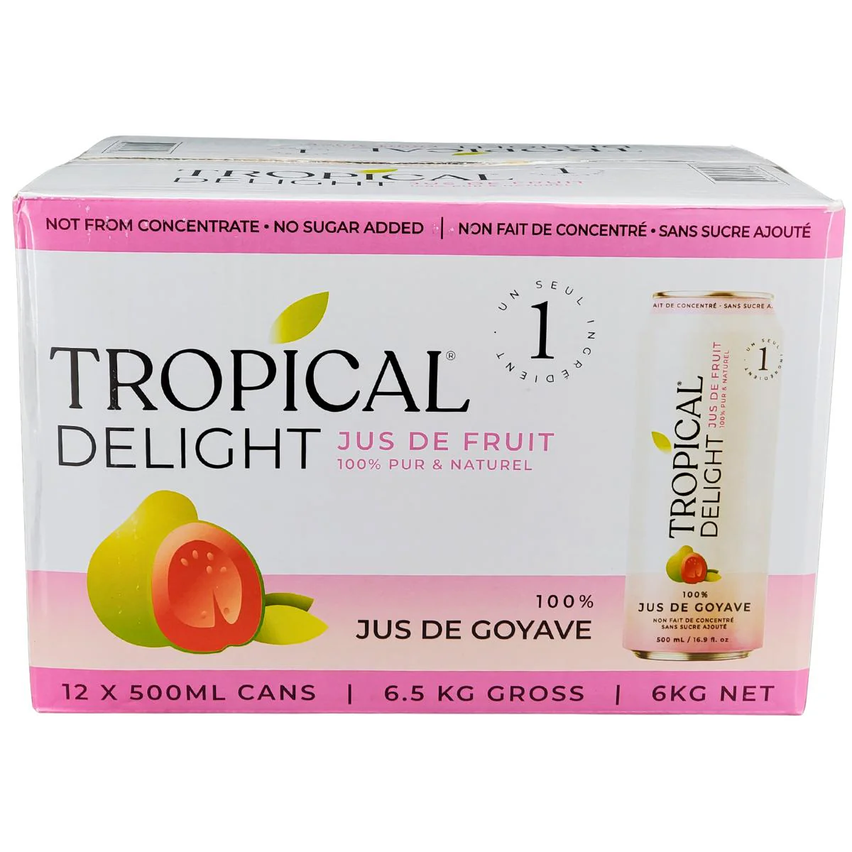 Tropical Delight - Juice - Guava - Cans - Image 8