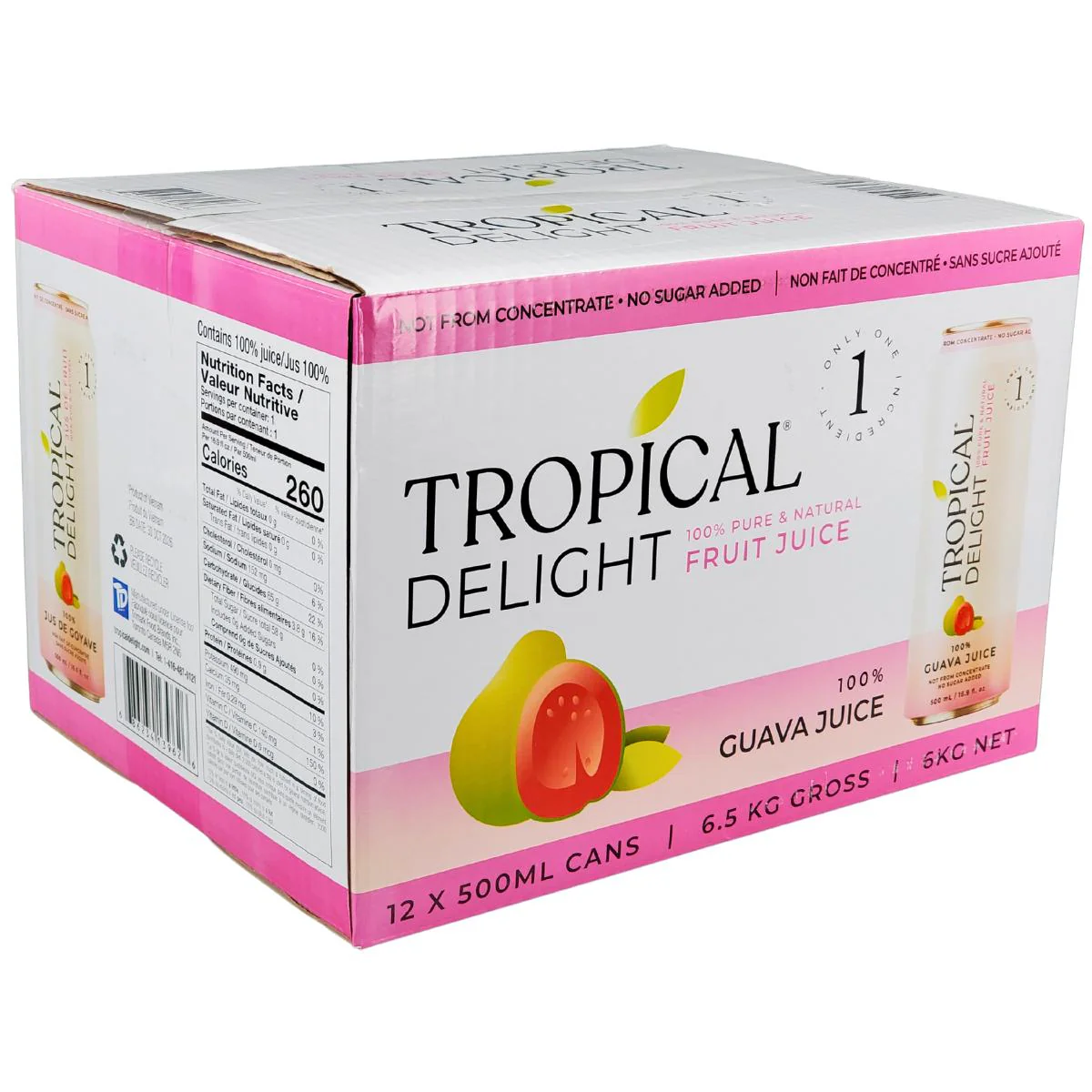Tropical Delight - Juice - Guava - Cans - Image 9