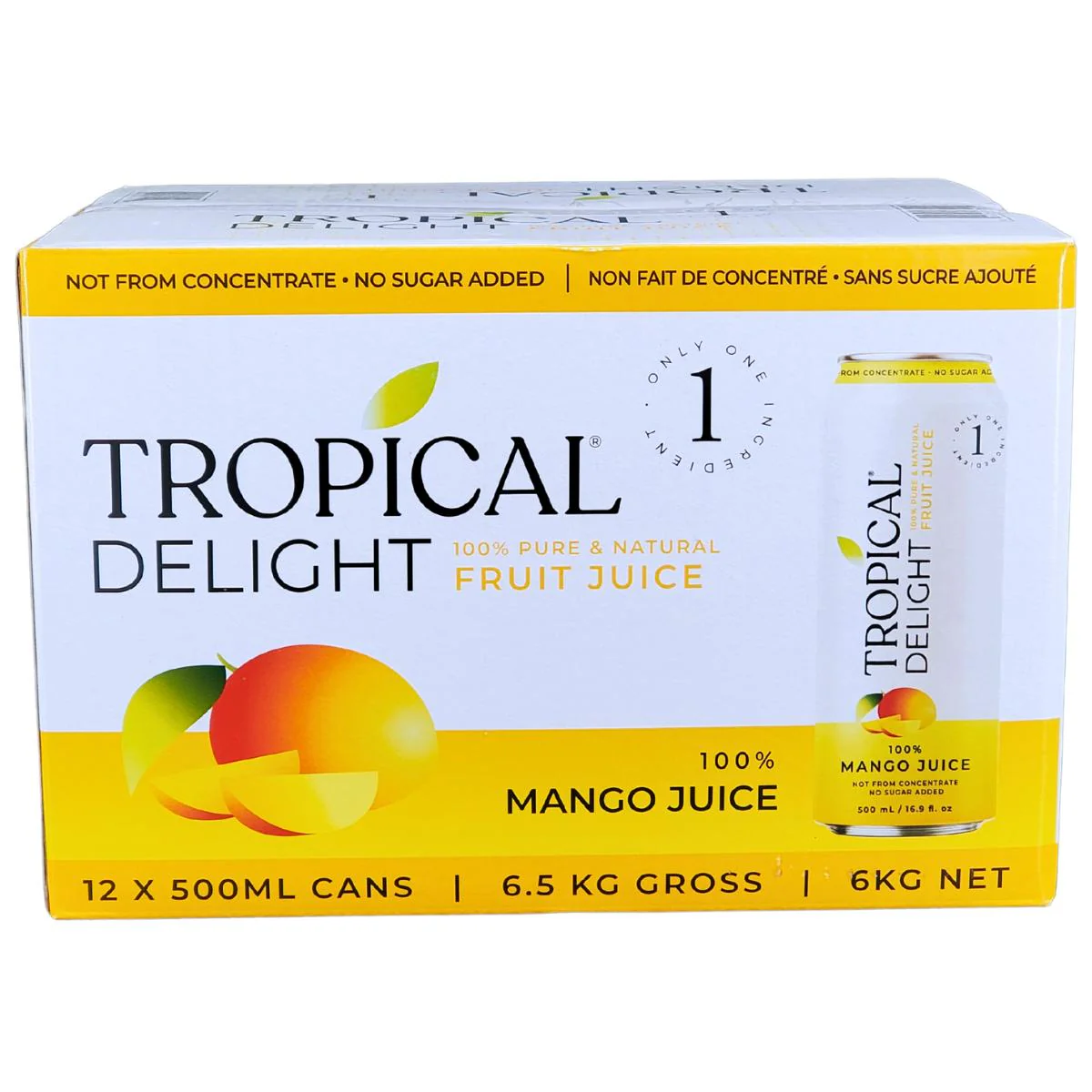 Tropical Delight - Juice - Mango - Cans - Image 7