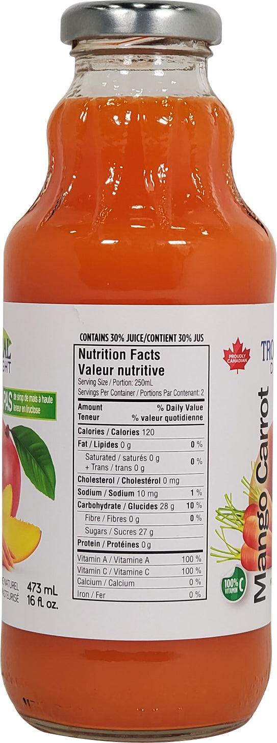 Tropical Delight - Juice - Mango Carrot - Bottles - Image 3