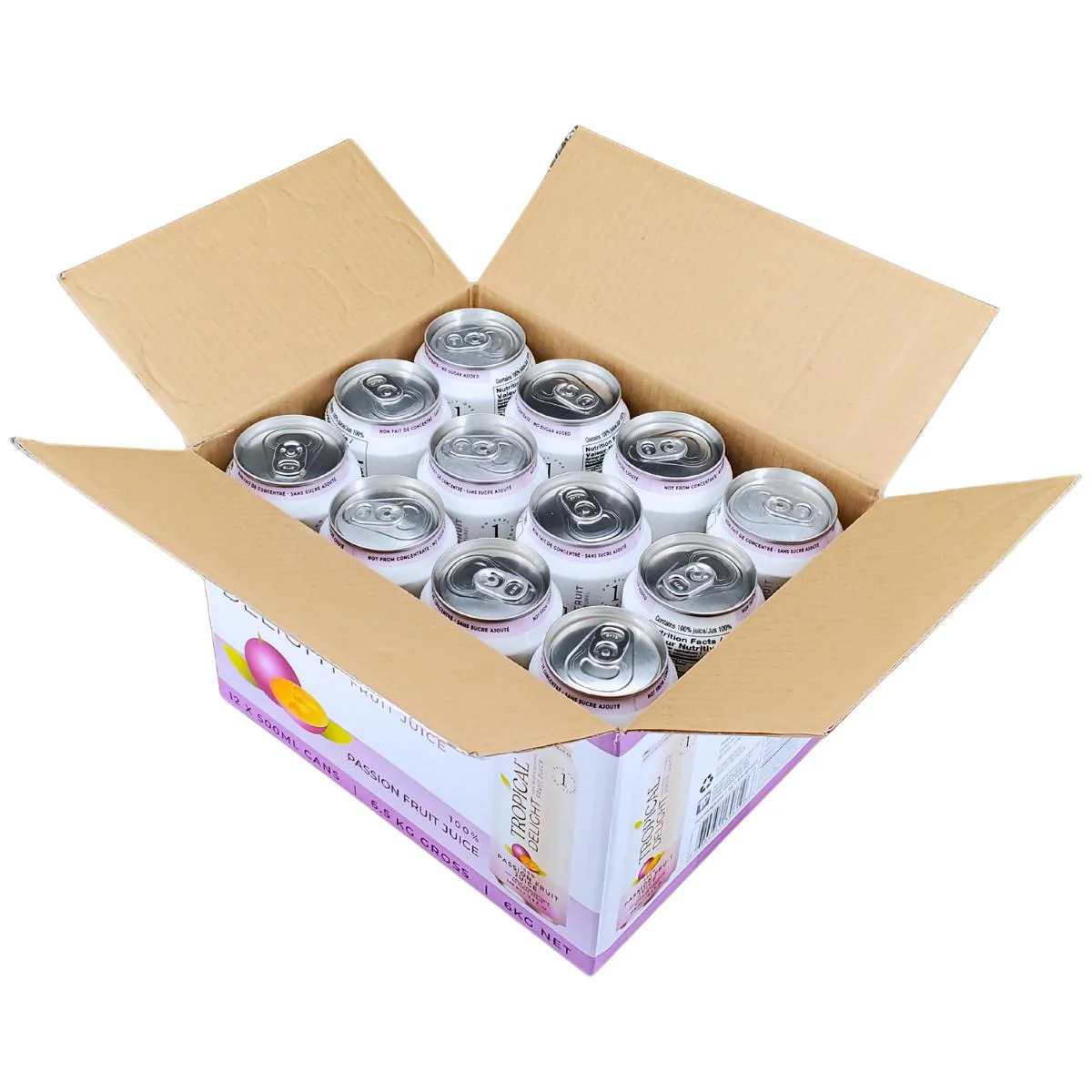 Tropical Delight - Juice - Passionfruit - Cans - Image 12