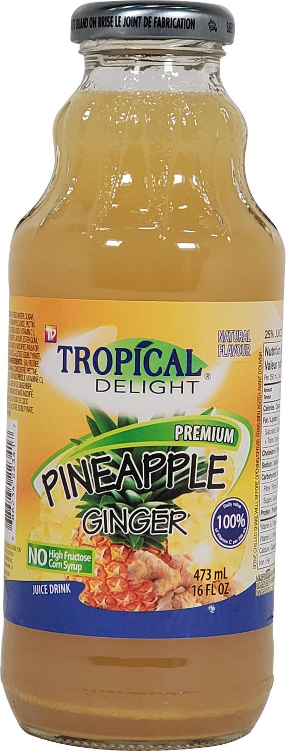 Tropical Delight - Juice - Pineapple Ginger - Bottles - Image 2