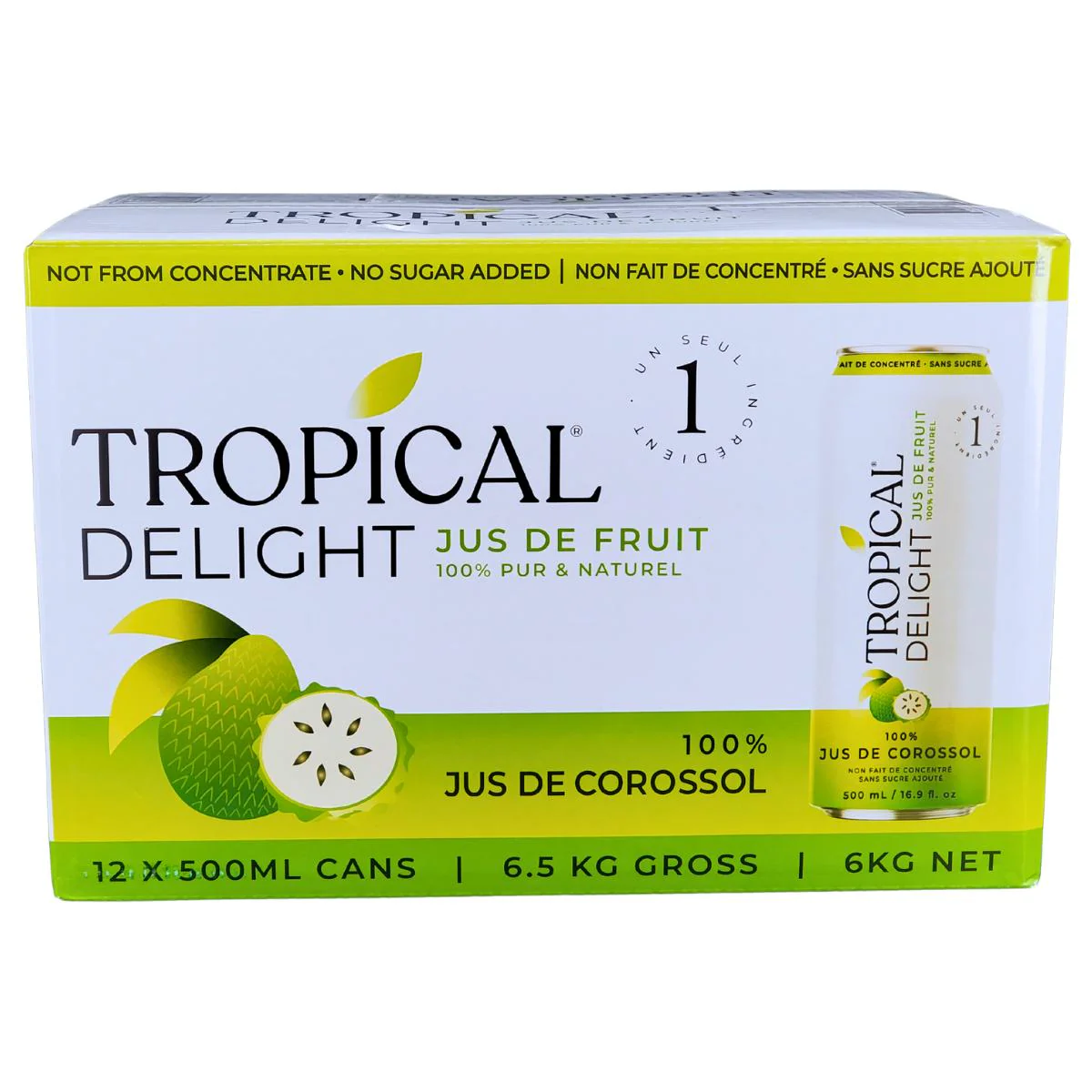 Tropical Delight - Juice - Soursop - Cans - Image 10