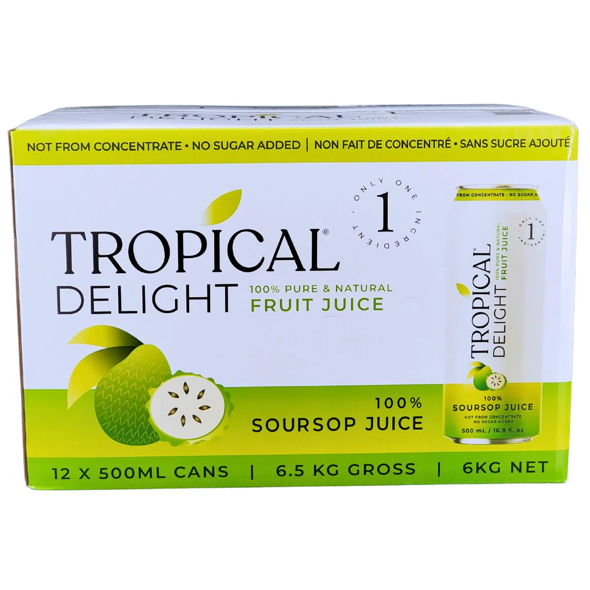 Tropical Delight - Juice - Soursop - Cans - Image 7