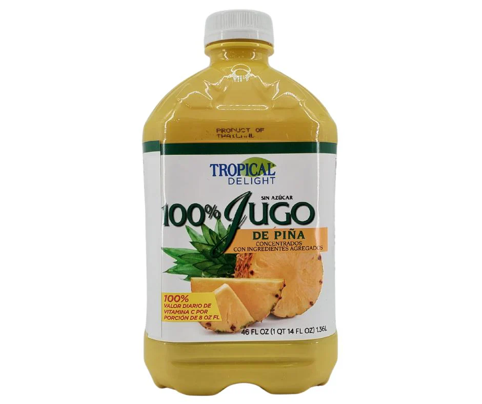 CLR - Tropical Delight - Pineapple Juice - Unsweetened - 1.36Lt - Image 2