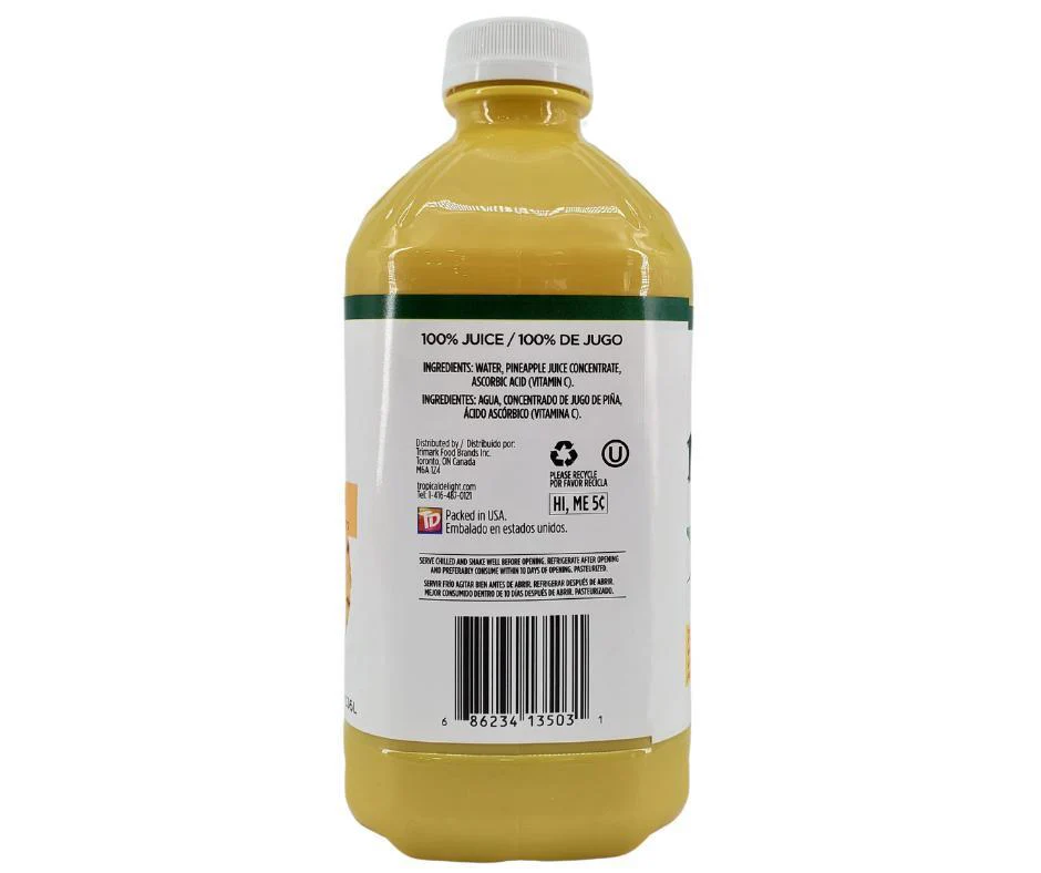 CLR - Tropical Delight - Pineapple Juice - Unsweetened - 1.36Lt - Image 5