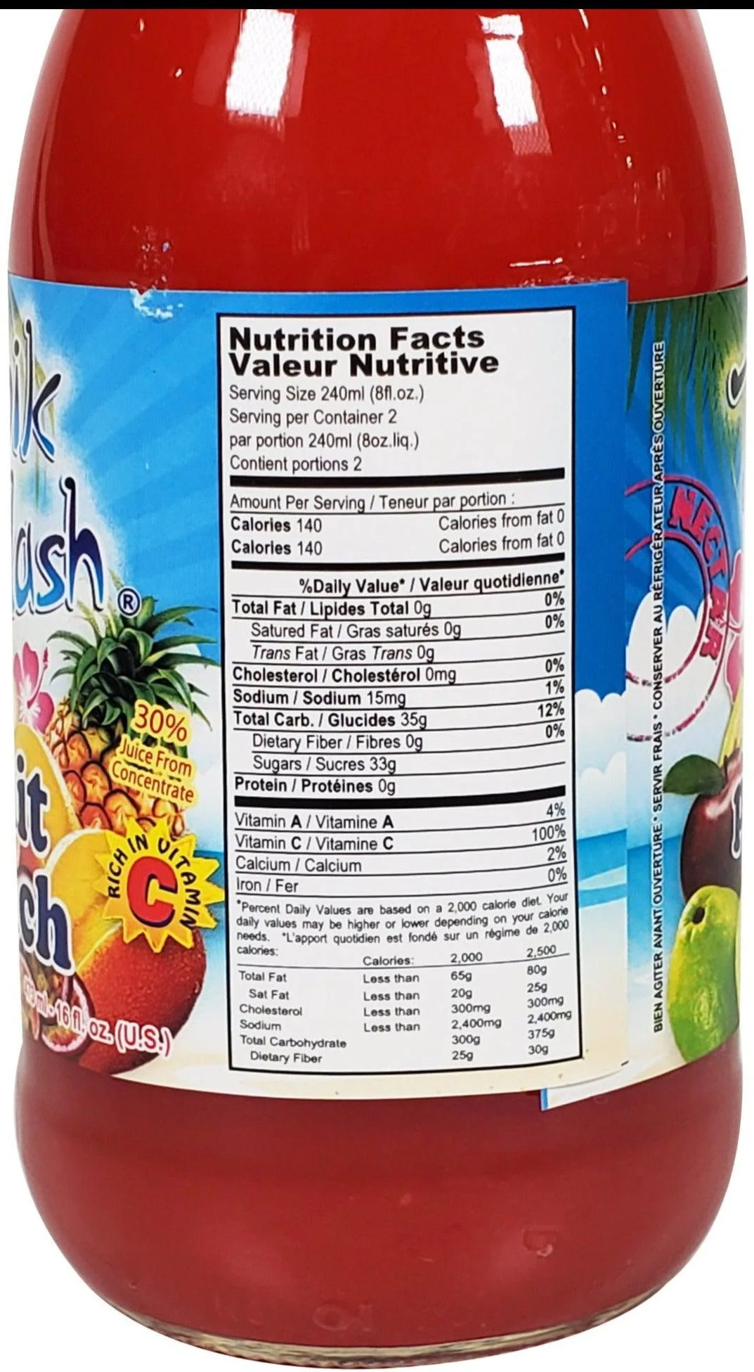 Tropik Splash - Juice - Fruit Punch - Bottles - Image 3