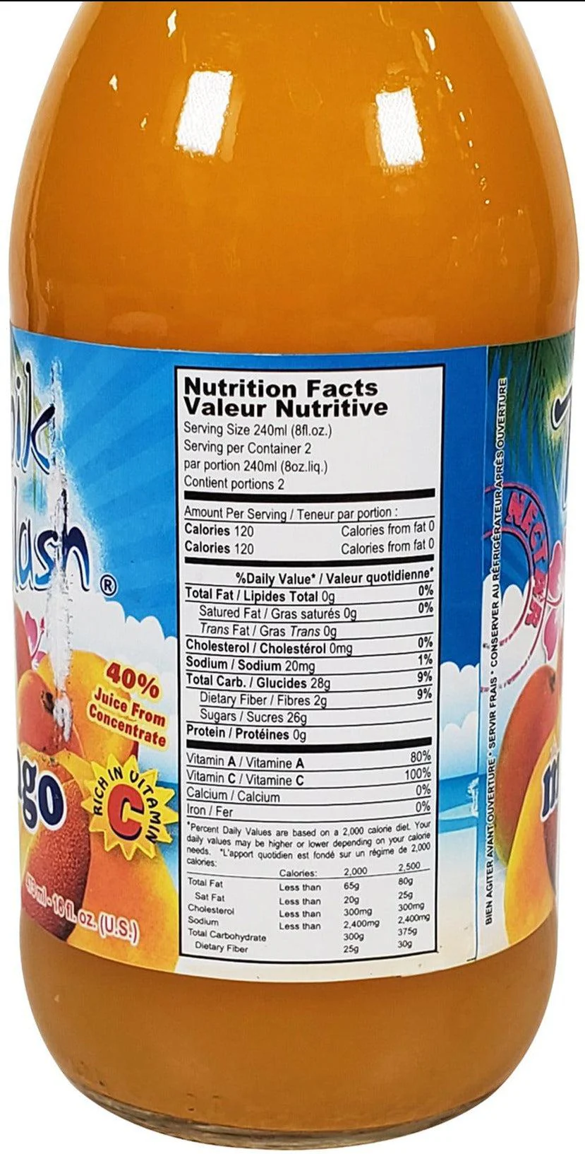 Tropik Splash - Juice - Mango Nectar - Bottles - Image 3