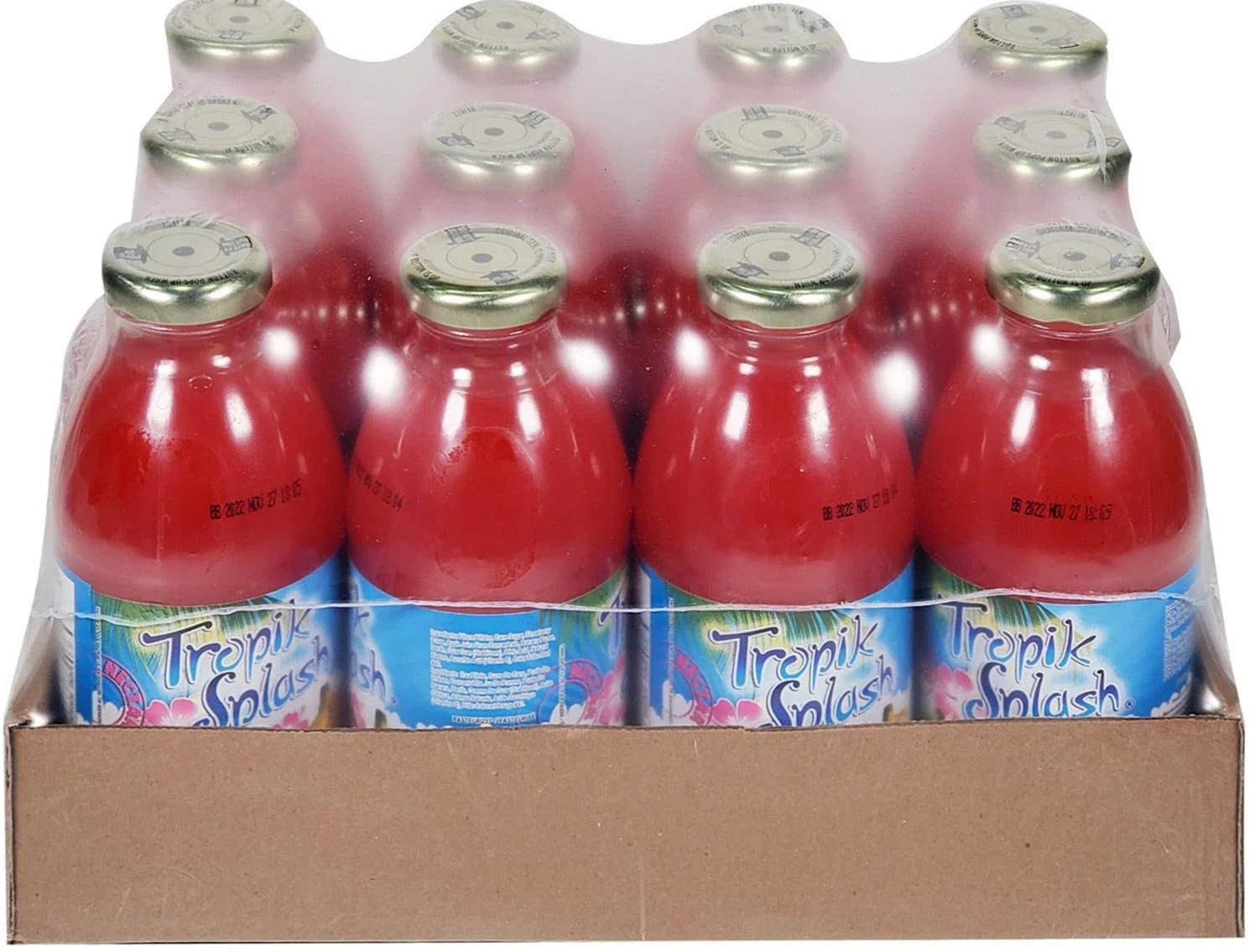 Tropik Splash - Juice - Strawberry Banana Nectar - Bottles - Image 2