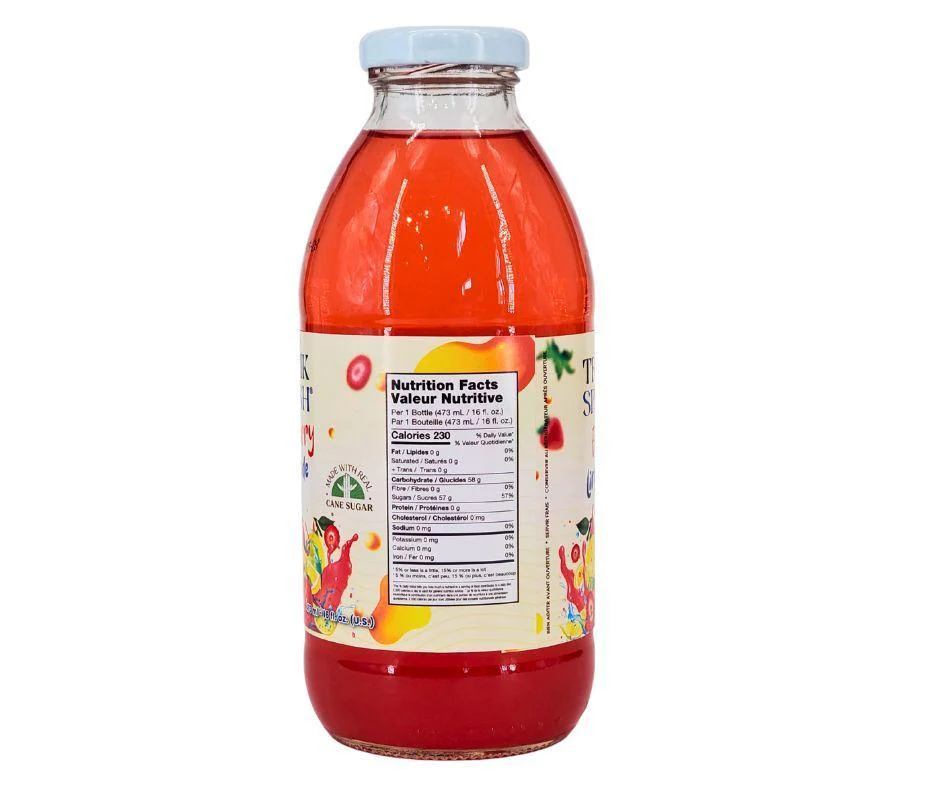Tropik Splash - Lemonade - Strawberry - Bottles - Image 2