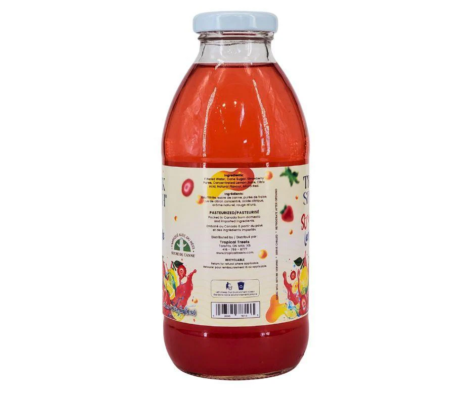 Tropik Splash - Lemonade - Strawberry - Bottles - Image 3
